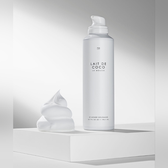 Le Monde Gourmand Lait de Coco Jumbo Parfum En L'eau & Body Mousse, New - Picture 4 of 5